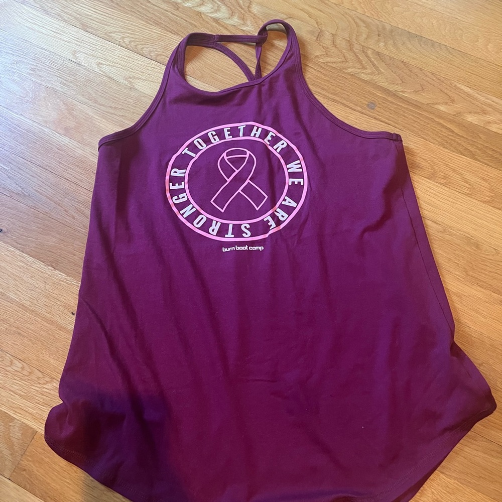 Burn boot camp top size M